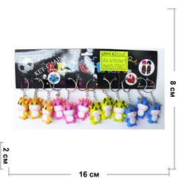 Брелок резиновый (AZ-K-7) Бык Символ 2021 года - фото 155842