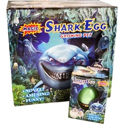 Акула растущая из яйца Shark Egg 12 шт/уп - фото 155994