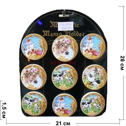 Магнит Бык (R2-308) Круглый из ПВХ Символ 2021 года - фото 156290