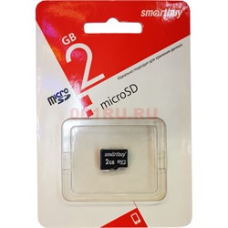 Карта памяти microSD 2 Gb Smartbuy - фото 157520