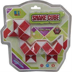 Змейка кубик 48 сегментов Lady Dog Snake Cube - фото 159843