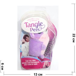 Расческа Tangle Pets детская с мягкой игрушкой - фото 160296