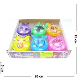 Слайм (SO-2895D) Crystal Mud 12 шт/уп - фото 160699