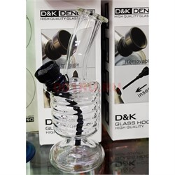 Бонг стеклянный малый D&K в ассортименте - фото 160997