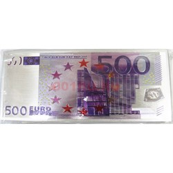 Магнит купюра 500 евро виниловый - фото 161046
