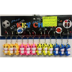 Брелок резиновый (AZ-K-7) Бык Символ 2021 года - фото 161784