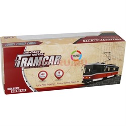 Троллейбус Tramcar металлический (свет, звук) иннерционный - фото 162040