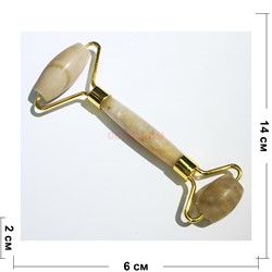 Массажер роллер из цитрина 14 см - фото 162976