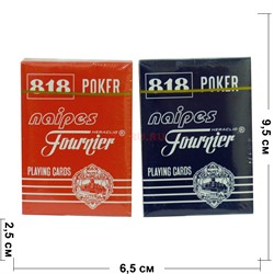Карты Fournier Naipes 818 Poker 54 шт - фото 163774