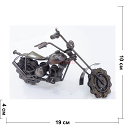 Фигурка металлическая (M-24450) велосипед цвет металл - фото 164466