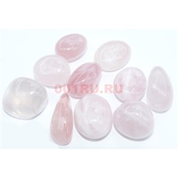 Натуральный минерал розовый кварц цена за 1 шт - фото 164603