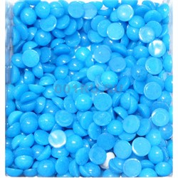 Кабошоны 8 мм круглые из голубого халцедона - фото 164810