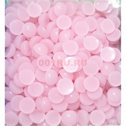 Кабошоны 10 мм круглые имитация розового кварца - фото 164856