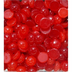 Кабошоны 12 мм круглые из красного халцедона - фото 164884