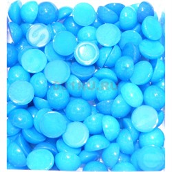 Кабошоны 12 мм круглые из голубого халцедона - фото 164900
