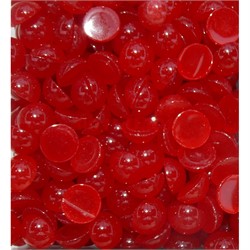 Кабошоны 12 мм круглые из красного халцедона - фото 164926