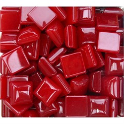 Кабошоны 14x14 квадратные из красного халцедона - фото 165802