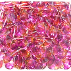 Кабошоны 10x13 капли из розового стекла - фото 166470