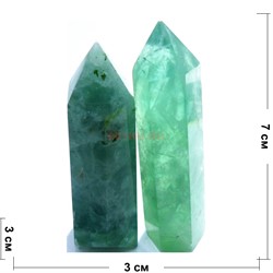 Карандаши кристаллы 7-9 см из флюорита - фото 167161