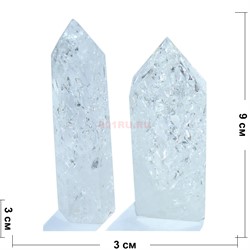 Карандаши кристаллы 9-10 см из радужного хрусталя - фото 167200