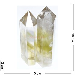 Карандаши кристаллы из цитрина 10-11 см - фото 167204