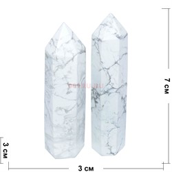 Карандаши кристаллы из кахолонга 7 см - фото 167227