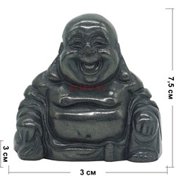 Фигурка Будды из пирита 3 см - фото 167239