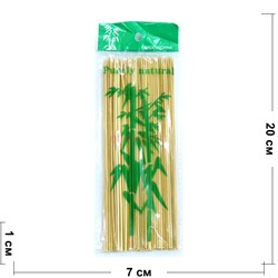 Палочки шпажки бамбуковые 20 см - фото 167478