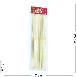 Палочки шпажки бамбуковые 25 см - фото 167480
