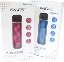 Smok Novo 2 Kit электронный персональный испаритель со сменными картриджами - фото 167609