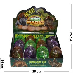 Конструктор динозавр Egg Magic (MC-53A) 12 шт/уп - фото 167637
