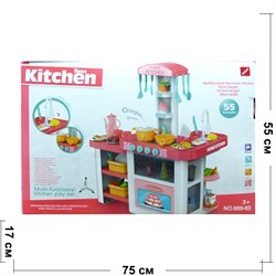 Игровой набор (889-63) Home Kitchen Кухня 55 деталей - фото 168298