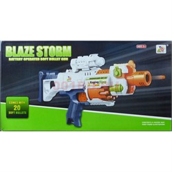 Автомат Blaze Storm Zecong Toys 44 см + 20 мягких пуль - фото 168315