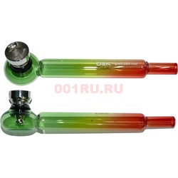 Трубка стеклянная цветная D&K glass pipe 8328F - фото 168432