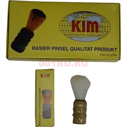 Кисть для бритья KIM с деревянной ручкой 600 шт/кор - фото 168988