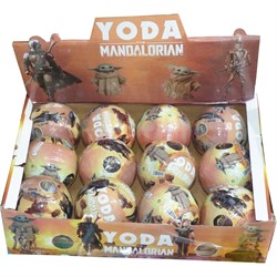 Игрушка в шаре Yoda Mandalorian 12 шт/уп - фото 169865