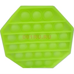 Игрушка антистресс флуоресцентная «восьмиугольник» Pop it - фото 169878