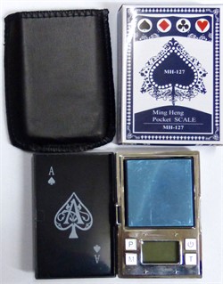 Весы карманные Pocket Scale (MH-127) в виде карты - фото 170804