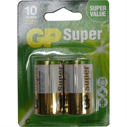 Батарейки GP Super C (цена за 2 батарейки) - фото 170972