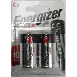Батарейки щелочные Energizer ENR MAX E93/C BP2 (цена за 2 батарейки) - фото 170980