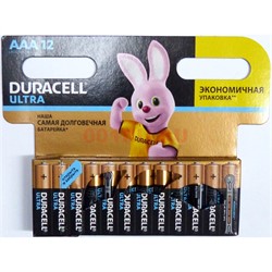 Батарейка Duracell Ultra AAA 12 шт/уп - фото 171016