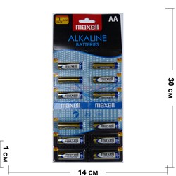 Батарейка алкалиновая maxwell AA 12 шт/уп (цена за упаковку) - фото 171061