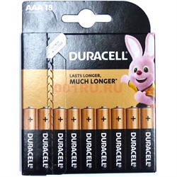 Батарейки Duracell (AAA18) алкалиновые 18 шт/уп - фото 171432