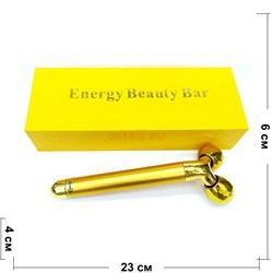 Электрический ионный вибромассажер для лица Energy Beauty Bar - фото 171547