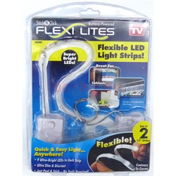 Подсветка лента светодиодная для шкафа, багажника авто Flexi Lites Stick - фото 171589