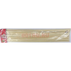 Бамбуковые шпажки 40 см шампуры 100 упаковок/коробка - фото 172489