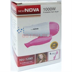 Фен NOVA (NV-1290) мощность 1000W 100 шт/кор - фото 172589
