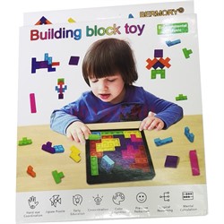 Игрушка паззл Building Blocks из пупырок - фото 172970