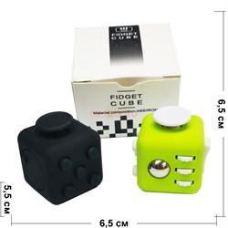 Кубик антистресс игрушка Fidget Cube металлический - фото 173463