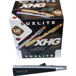 Зажигалка бытовая Luxlite 8990 silver/gold 12 шт/блок - фото 173555